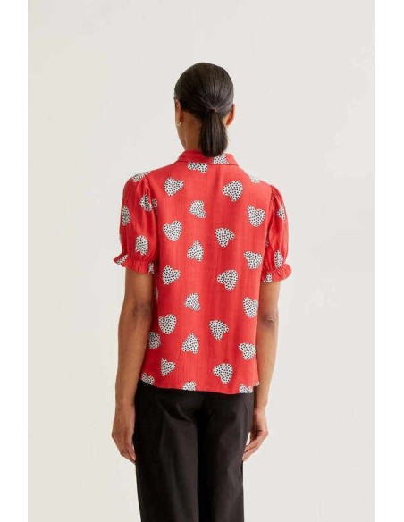 Camisa con estampado Harmony Red Compañia Fantástica