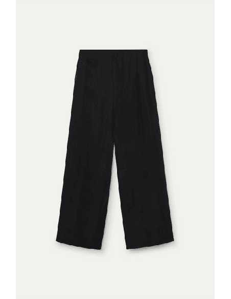 Pantalón fluido negro Wild Pony