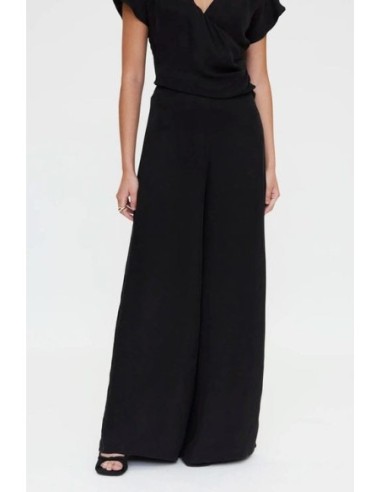 Pantalón fluido negro Wild Pony