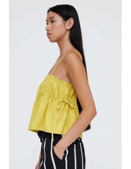 Top tirantes amarillo Wild Pony