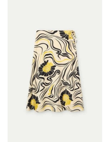 Falda midi con estampado Praga Wild Pony