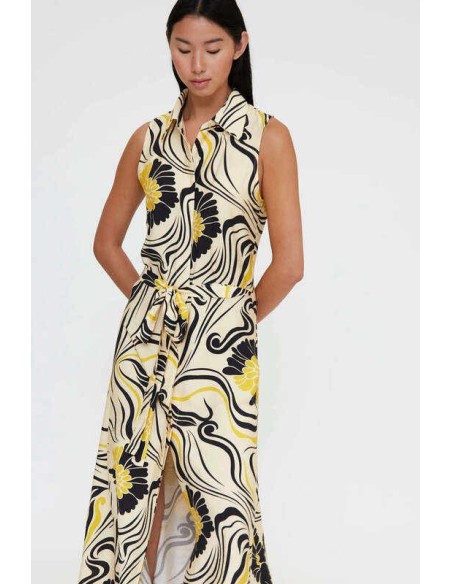 Vestido largo con estampado Praga Wild Pony