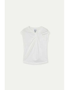 Camiseta blanca anudada 100% algodón Wild Pony 2