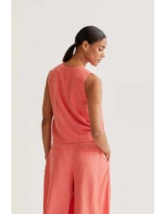 Chaleco escote pico coral Wild Pony 2