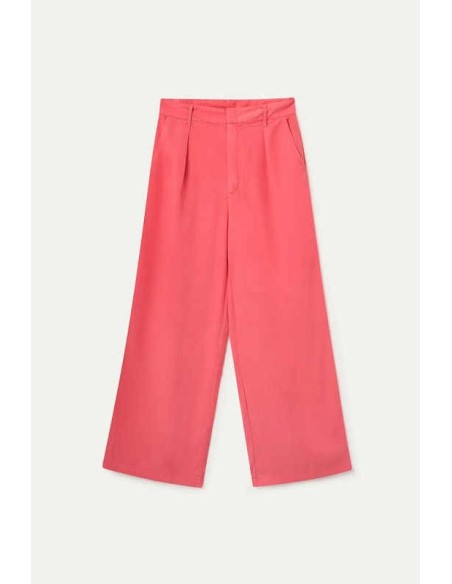 Pantalón wide leg coral Wild Pony
