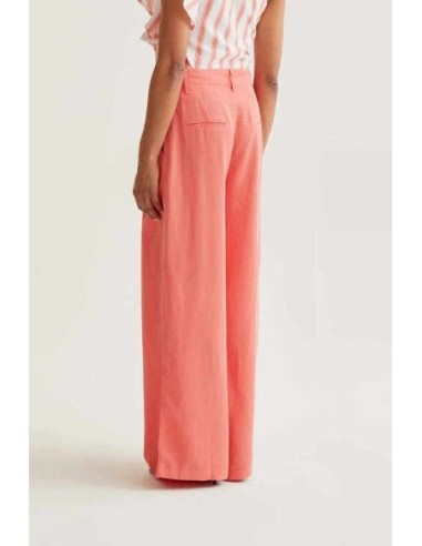 Pantalón wide leg coral Wild Pony