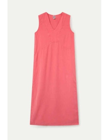 Vestido largo fluido coral Wild Pony