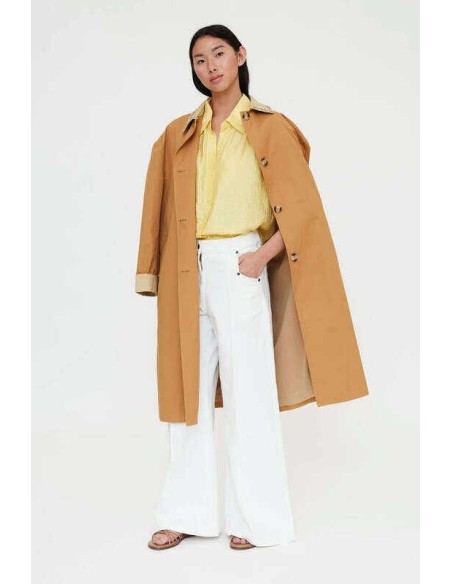 Pantalón vaquero wide leg blanco Wild Pony