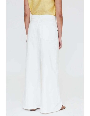 Pantalón vaquero wide leg blanco Wild Pony