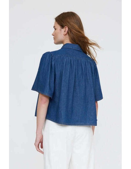 Camisa 100% algodón chambray Wild Pony