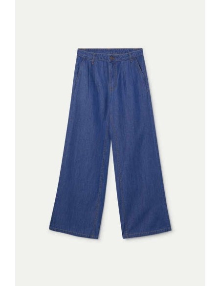 Pantalón 100% algodón chambray Wild Pony