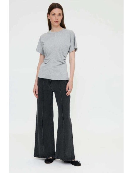 Camiseta gris 100% algodón Wild Pony