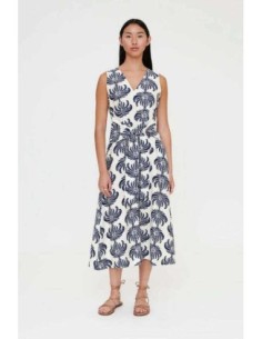 Vestido midi con estampado Palms Spring Wild Pony