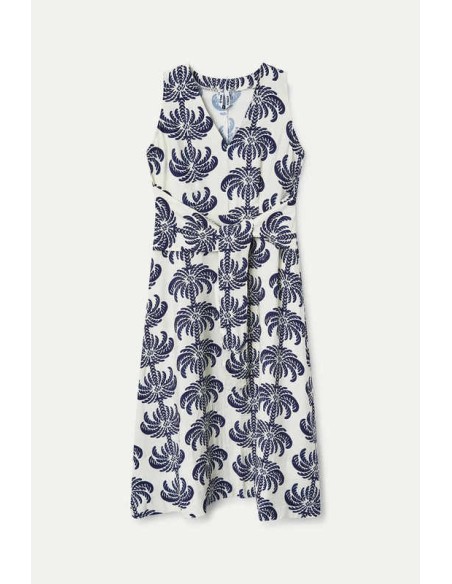 Vestido midi con estampado Palms Spring Wild Pony