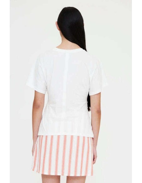Camiseta blanca 100% algodón Wild Pony