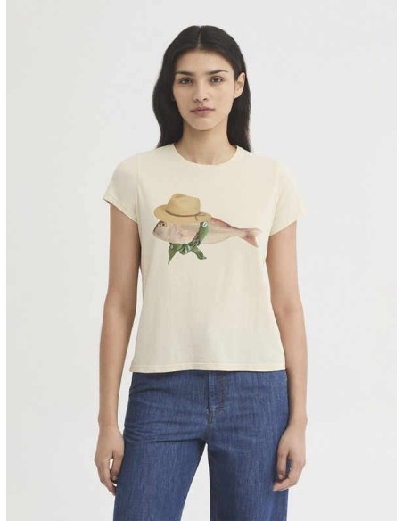 Camiseta de algodón Bandana Fish Nice Things