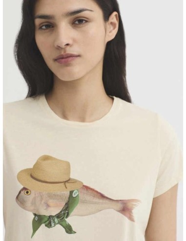 Camiseta de algodón Bandana Fish Nice Things