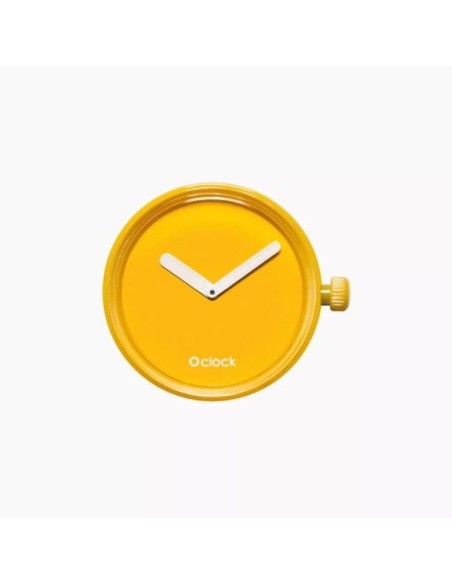 Mecanismo O Bag tono sobre tono o clock Amarillo