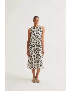 Vestido midi con estampado Dalmatian Compañia Fantástica