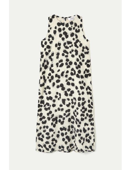 Vestido midi con estampado Dalmatian Compañia Fantástica