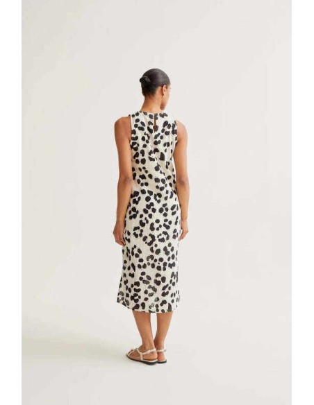 Vestido midi con estampado Dalmatian Compañia Fantástica