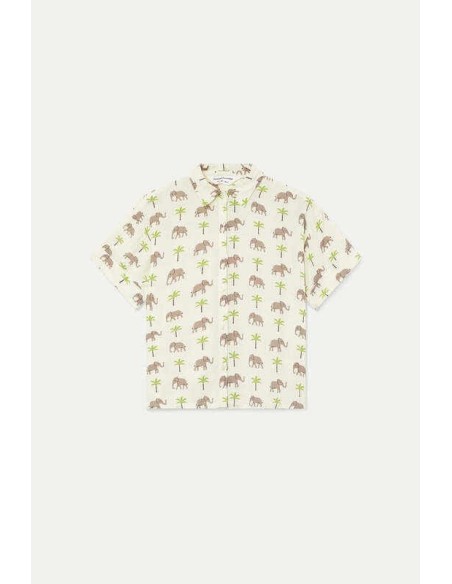 Camisa con estampado Elefante Compañia Fantástica