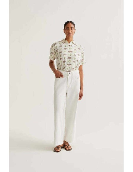 Camisa con estampado Elefante Compañia Fantástica