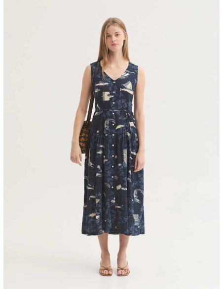 Vestido Midsummer Books Marino Nice Things