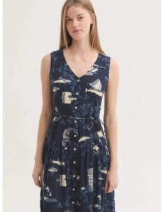 Vestido Midsummer Books Marino Nice Things 2