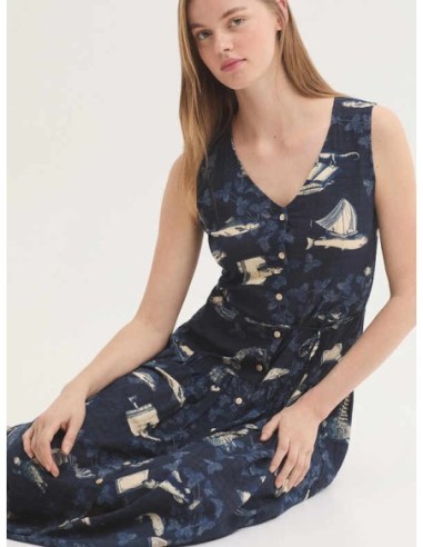 Vestido Midsummer Books Marino Nice Things