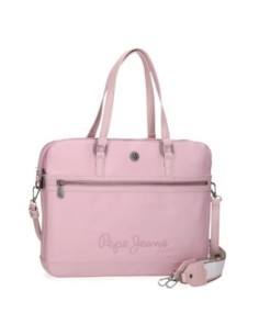 Maletin Portaordenador Pepe Jeans Corin Rosa