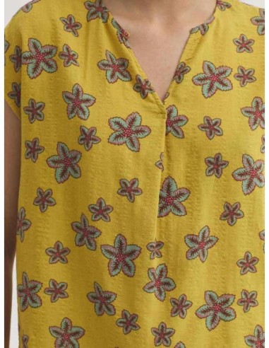 Top fluido Star Flowers amarillo Nice Things