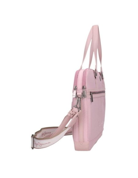 Maletin Portaordenador Pepe Jeans Corin Rosa