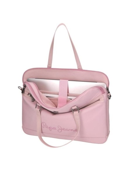 Maletin Portaordenador Pepe Jeans Corin Rosa