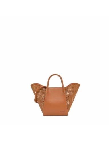 Capazo pequeño camel TOUS Tulip Cutout