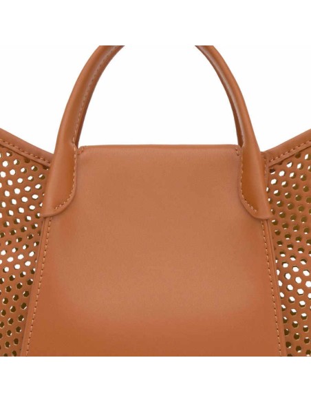 Capazo pequeño camel TOUS Tulip Cutout