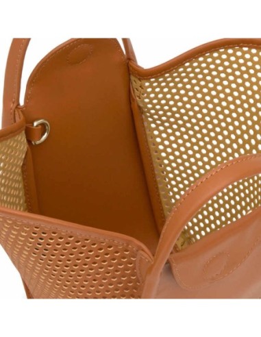 Capazo pequeño camel TOUS Tulip Cutout