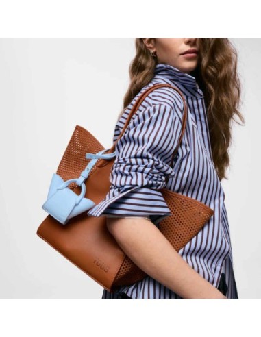 Capazo mediano camel TOUS Tulip Cutout