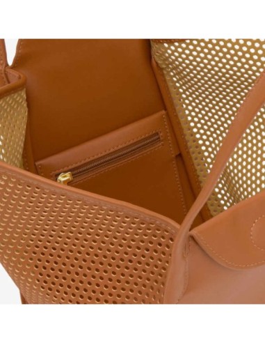 Capazo mediano camel TOUS Tulip Cutout