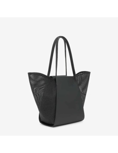 Capazo mediano negro TOUS Tulip Cutout