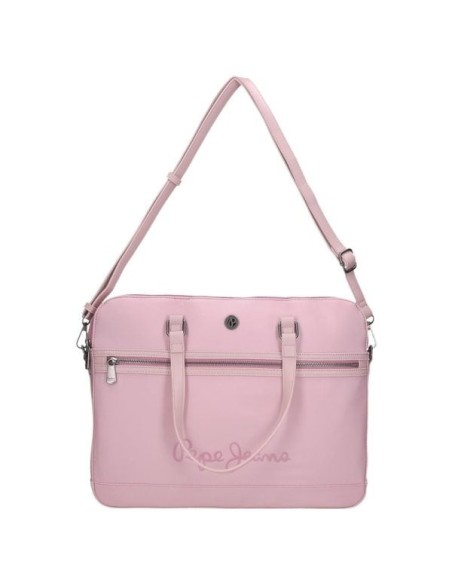 Maletin Portaordenador Pepe Jeans Corin Rosa