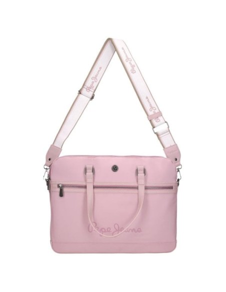 Maletin Portaordenador Pepe Jeans Corin Rosa