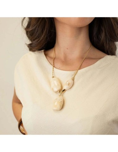 Collar Marbles Minyx Anartxy Beige