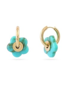 Pendientes Marbles Kavya Anartxy Turquesa