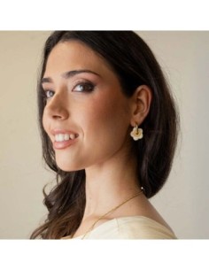 Pendientes Marbles Kavya Anartxy Beige 2