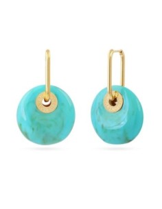 Pendientes Marbles Xyra Anartxy Turquesa