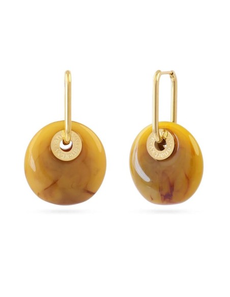 Pendientes Marbles Xyra Anartxy Amarillo