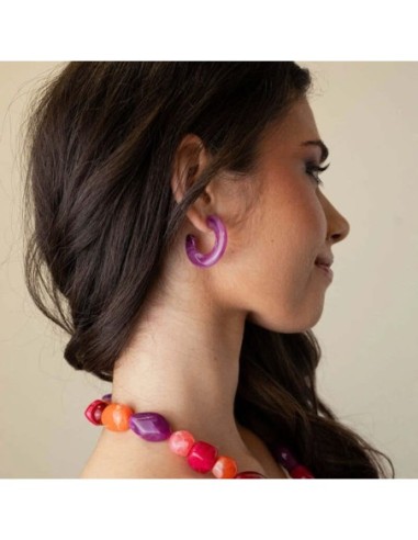 Pendientes Thalia Opal Anartxy Rosa