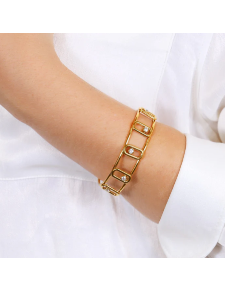 Pulsera Infinity Soul Anartxy dorada