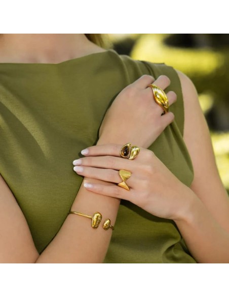 Pulsera Waves Zalya Soul Anartxy dorada